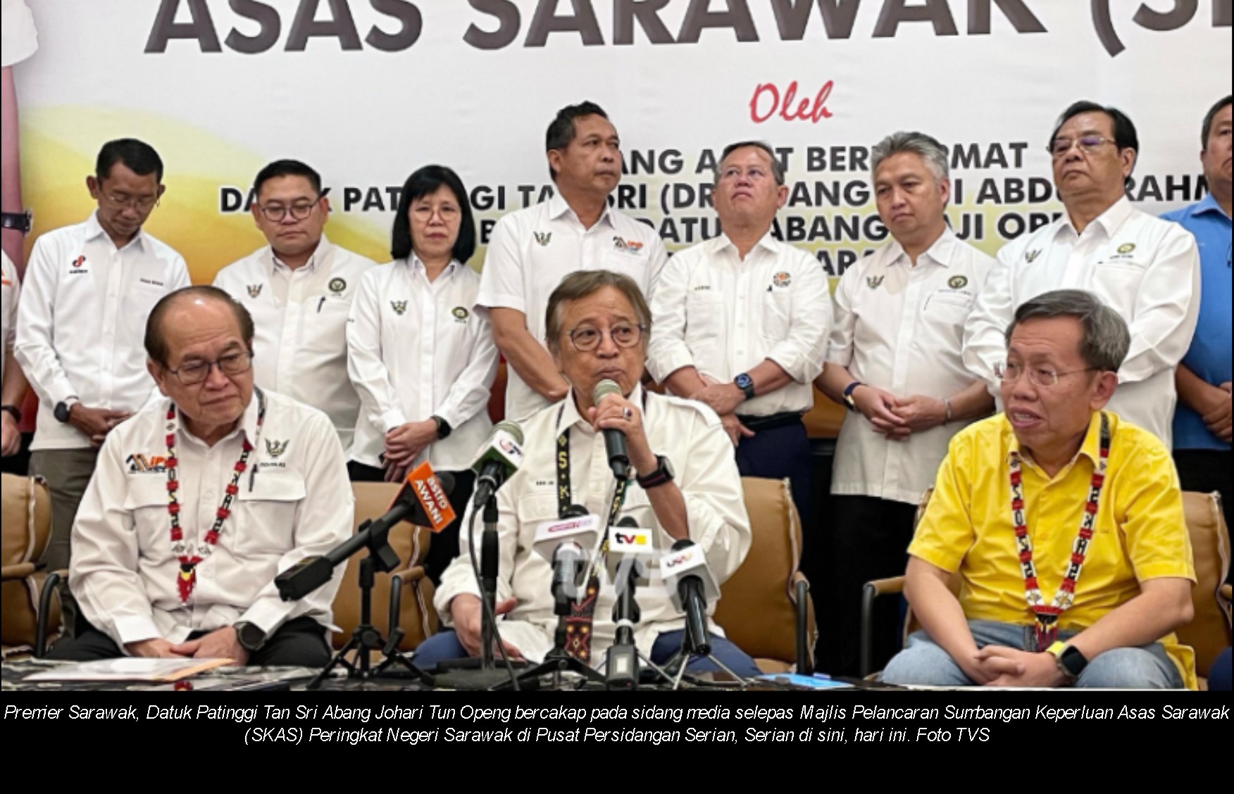 Abang Johari yakin bantuan SKAS ringankan beban rakyat