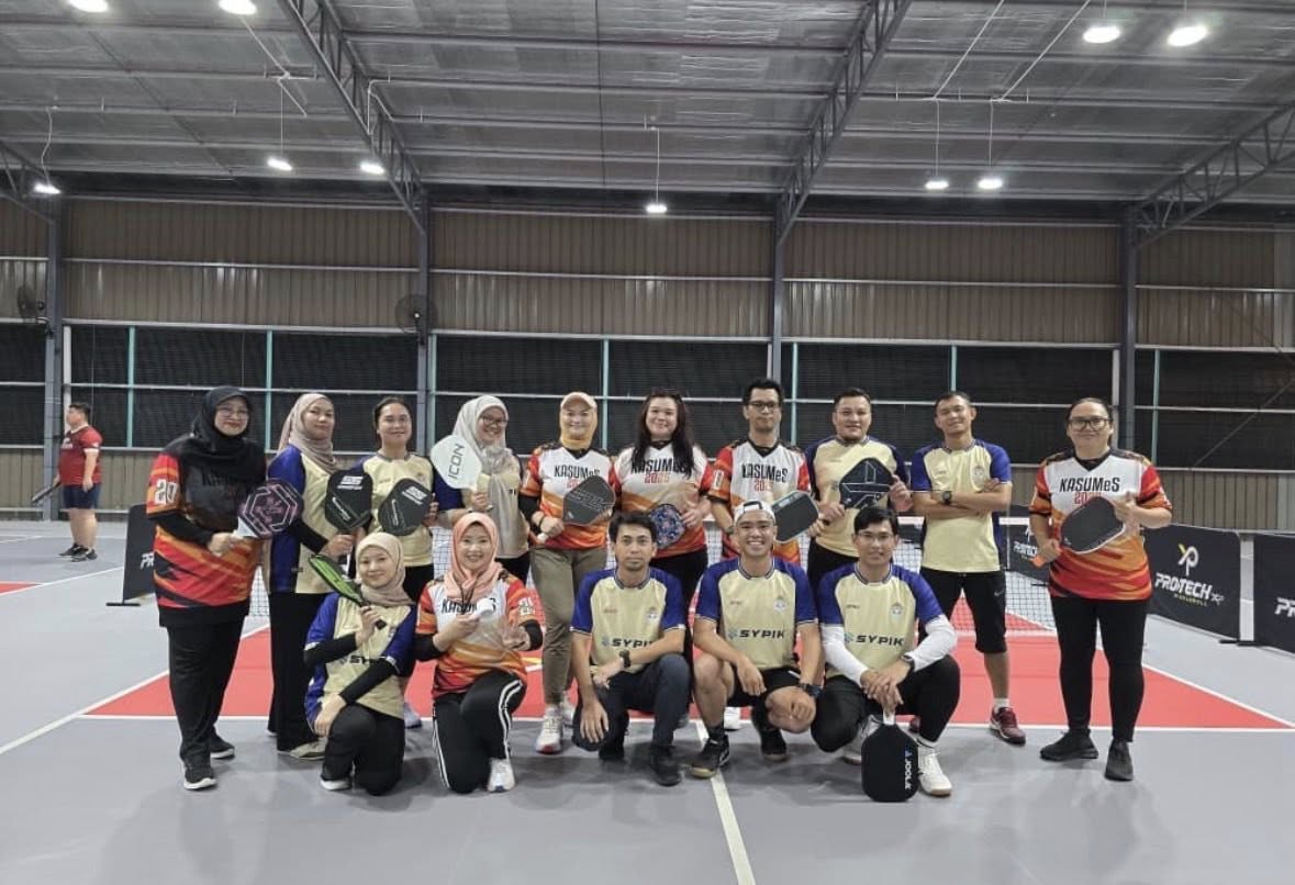 Pickleball Erat Ukhuwah, Kukuh Kolaborasi Antara Pejabat Pentadbiran Bahagian Serian & UKAS