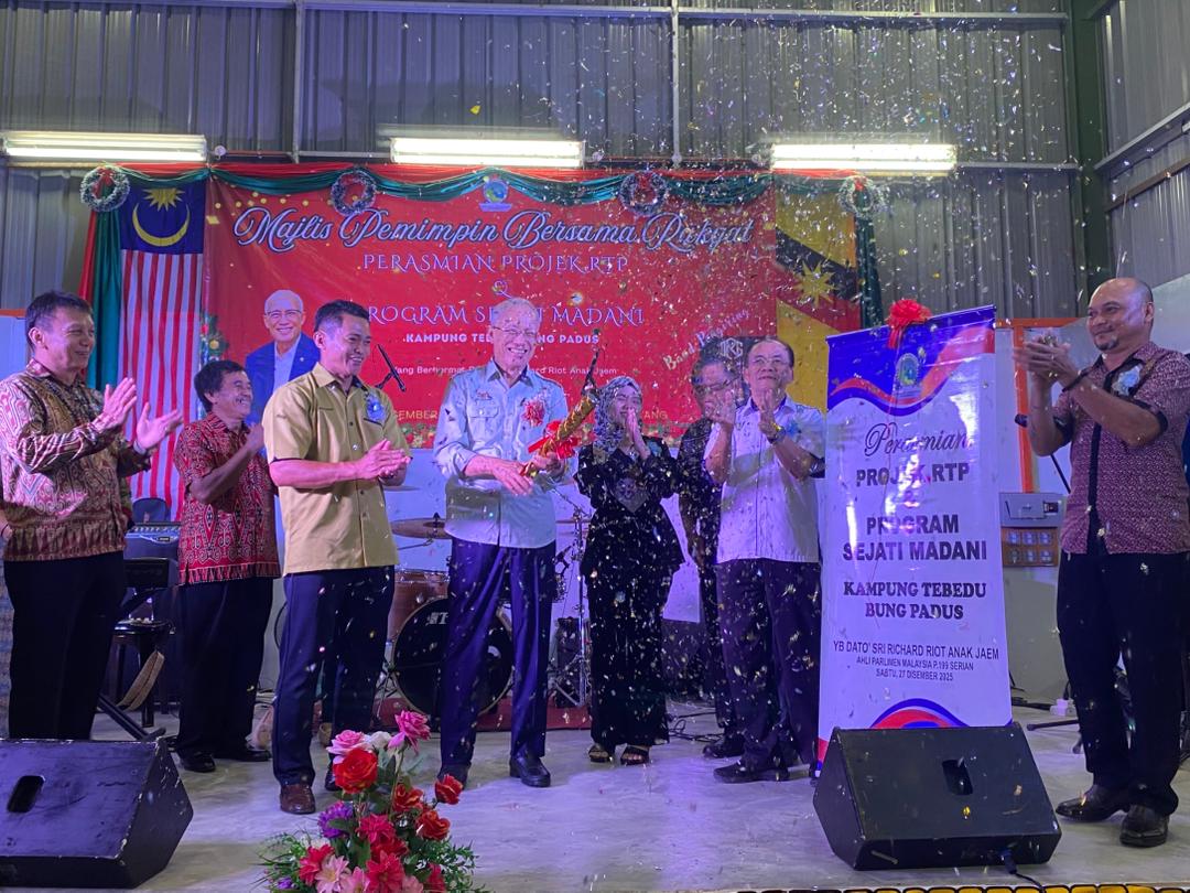 Two RTP projects worth RM300,000 approved for Kpg Tebedu Bung Padus