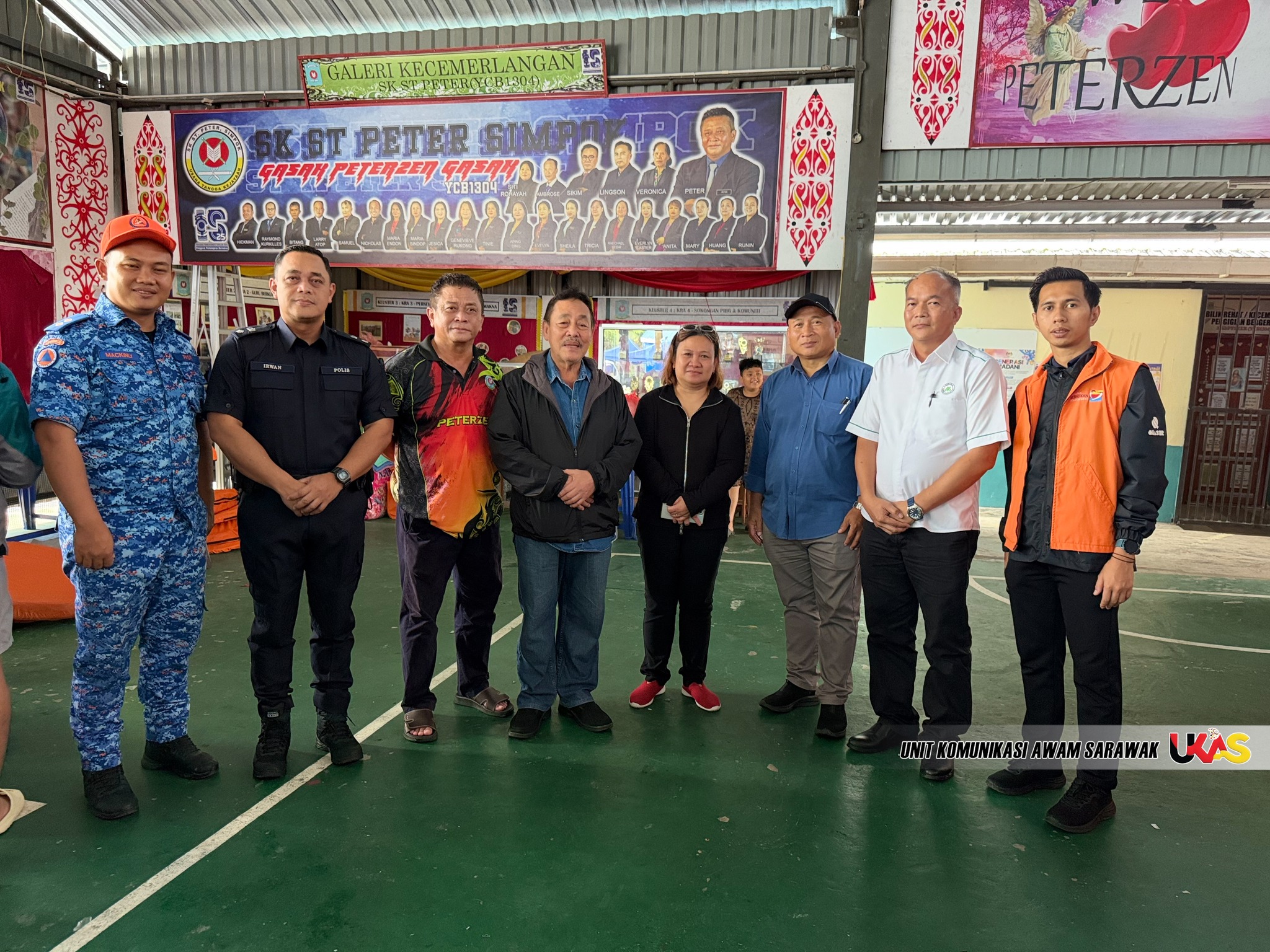 Dato Sri Roland Sagah Tinjau Keadaan PPS Di DUN Tarat