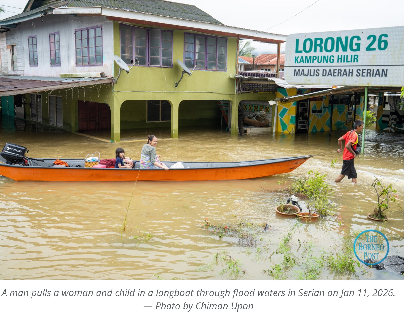 SDMC: Sarawak Evacuation Centres Sheltering 3,111 Flood Victims, Highest Number in Serian