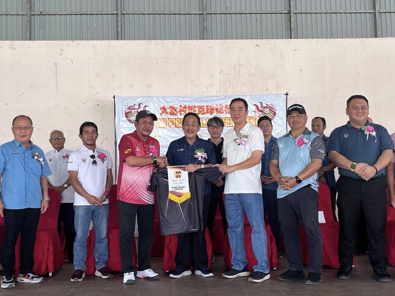 Inaugural Tapah Pickleball Tournament Attracts 27 Teams