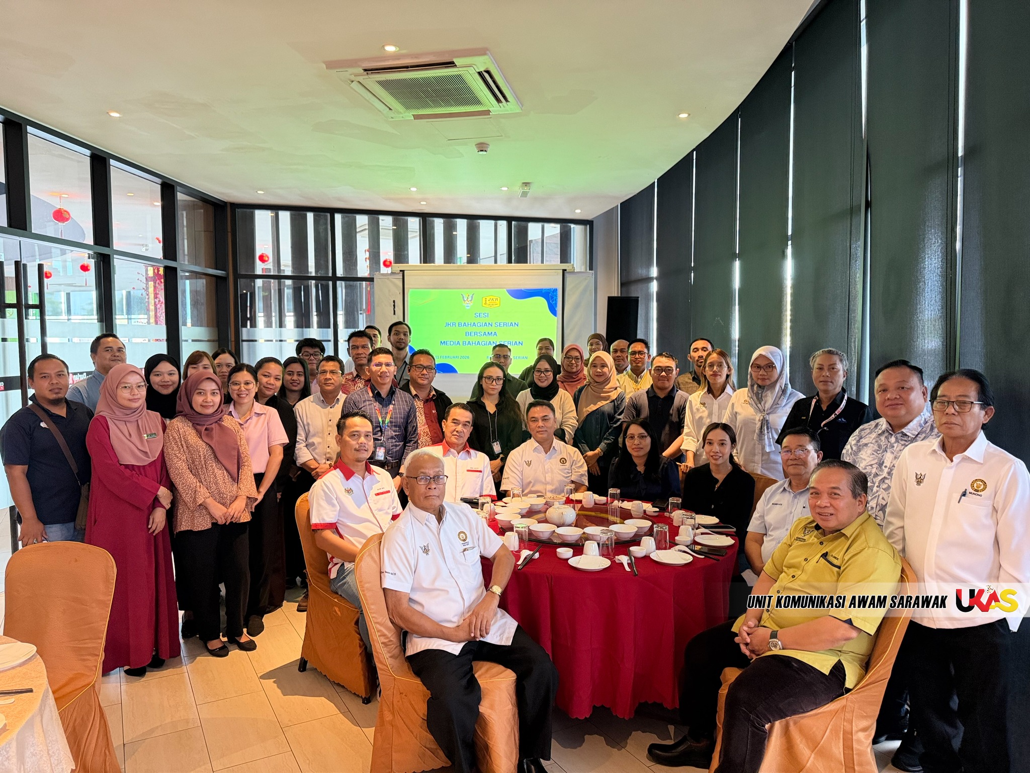 JKR Bahagian Serian Perkukuh Tadbir Urus Responsif Melalui Kerjasama Strategik Media